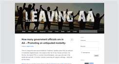 Desktop Screenshot of leavingaa.com