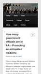 Mobile Screenshot of leavingaa.com